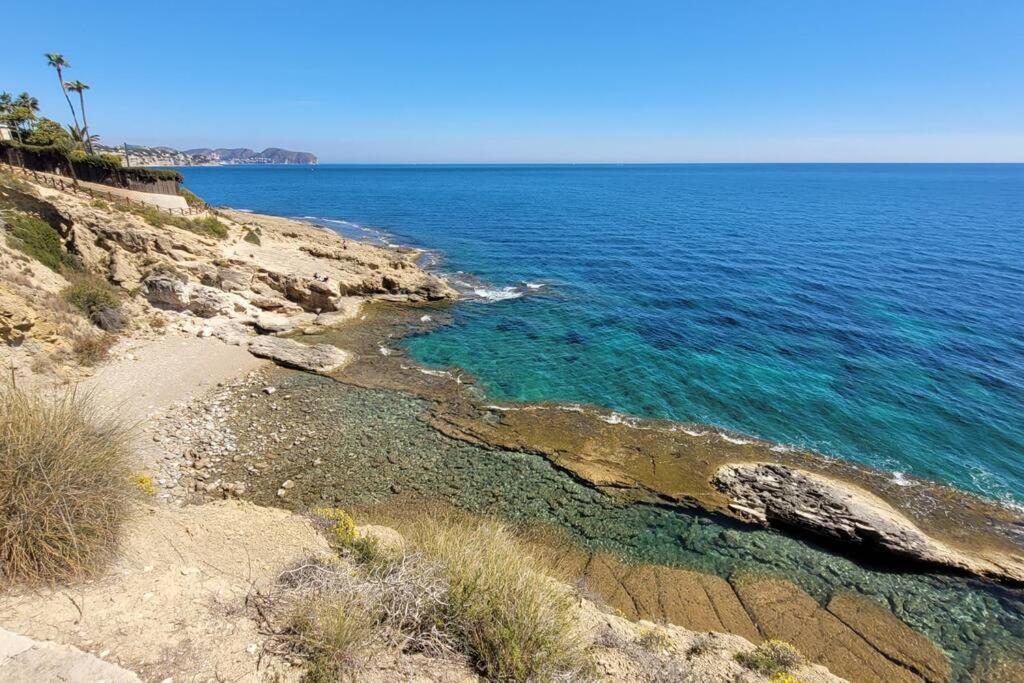 Casa Caledonia - Appartement Dans Villa Avec Jardin Arbore Et Piscine A 500 M De La Mer Benissa Exterior foto