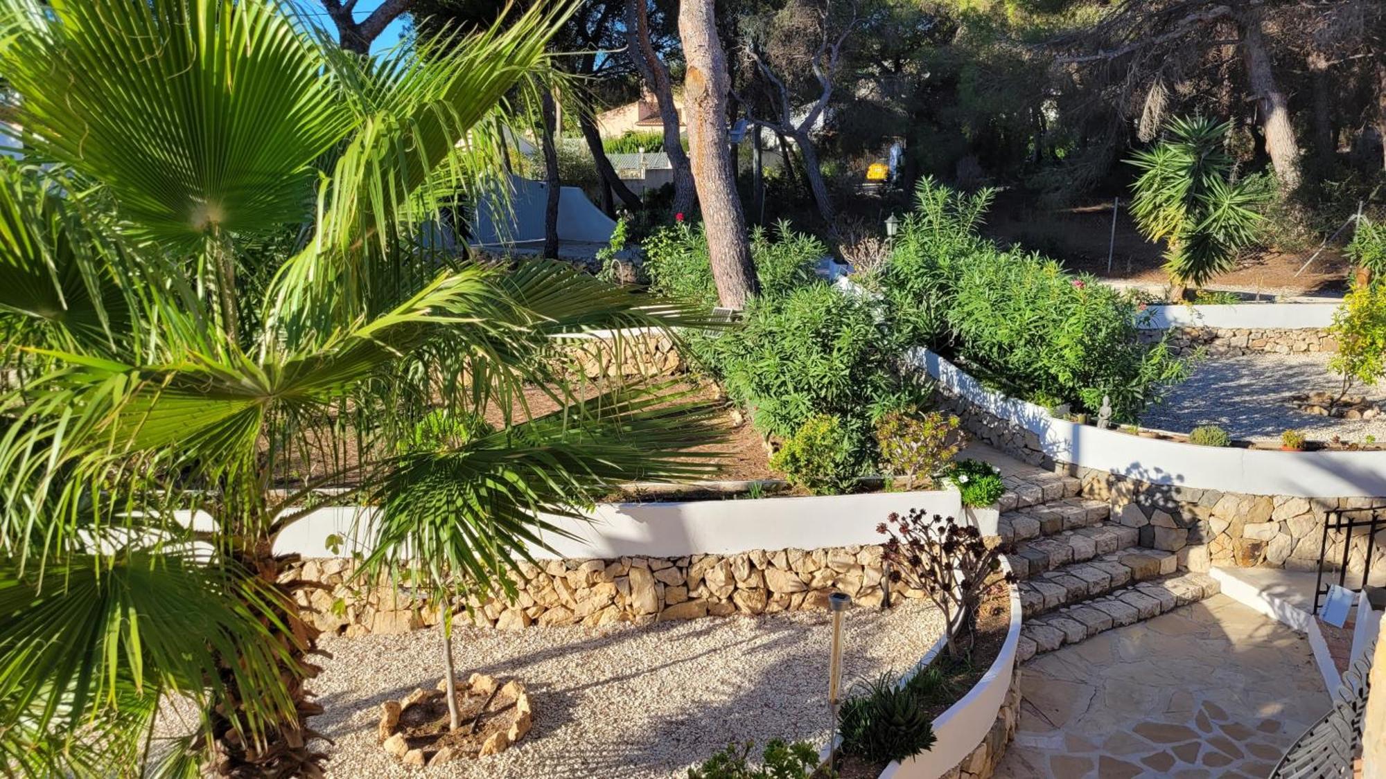 Casa Caledonia - Appartement Dans Villa Avec Jardin Arbore Et Piscine A 500 M De La Mer Benissa Exterior foto