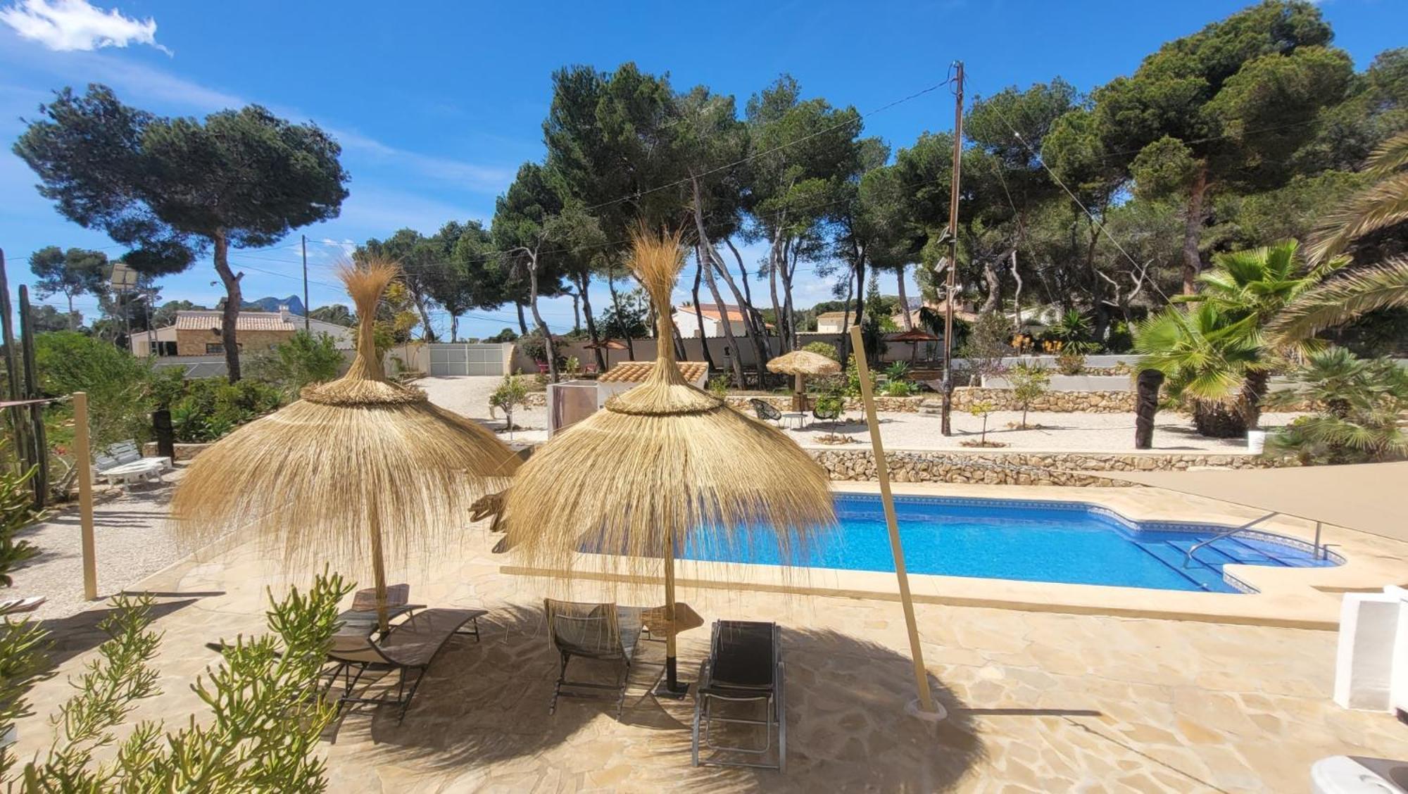 Casa Caledonia - Appartement Dans Villa Avec Jardin Arbore Et Piscine A 500 M De La Mer Benissa Exterior foto